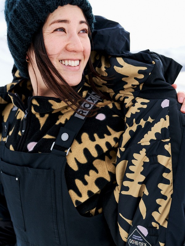 3 GORE-TEX® Stormday - Casaco técnico de snow para mulher Preto ERJTJ03507 Roxy