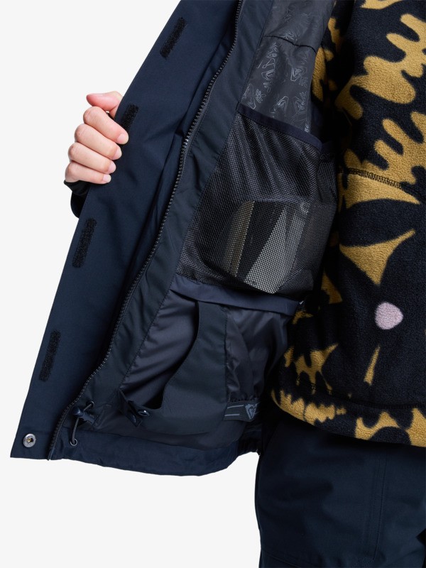 12 GORE-TEX® Stormday - Funktionelle Snow-Jacke mit Kapuze für Frauen Schwarz ERJTJ03507 Roxy