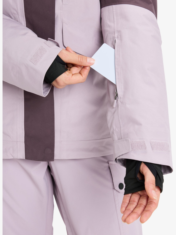 12 GORE-TEX® Stormday - Funktionelle Snow-Jacke mit Kapuze für Frauen Violett ERJTJ03507 Roxy