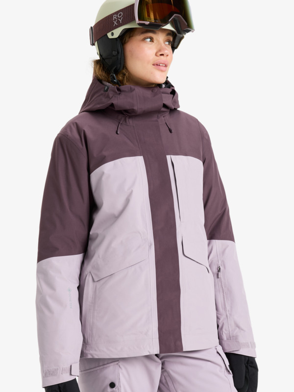 1 GORE-TEX® Stormday - Funktionelle Snow-Jacke mit Kapuze für Frauen Violett ERJTJ03507 Roxy