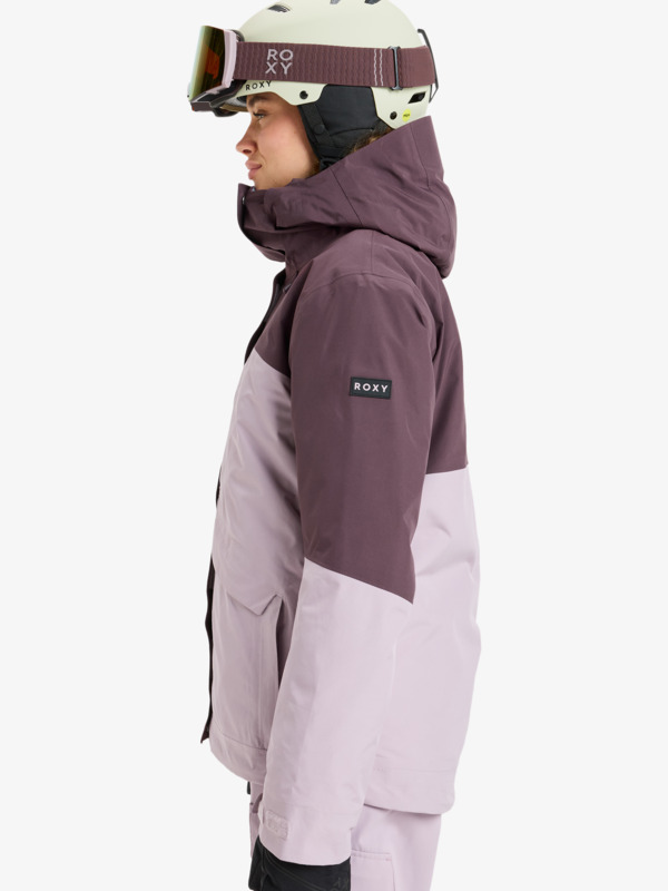2 GORE-TEX® Stormday - Funktionelle Snow-Jacke mit Kapuze für Frauen Violett ERJTJ03507 Roxy