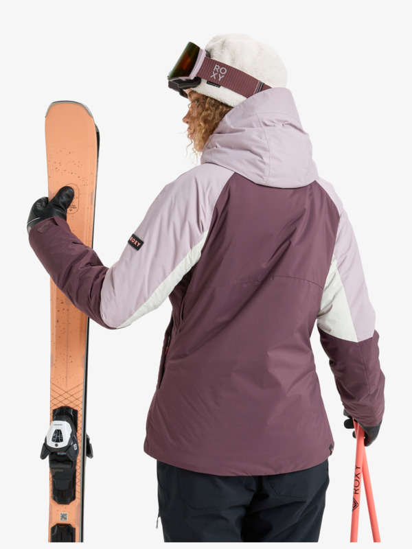 3 Luna Frost 20K - Veste de snow technique pour Femme Rouge ERJTJ03508 Roxy
