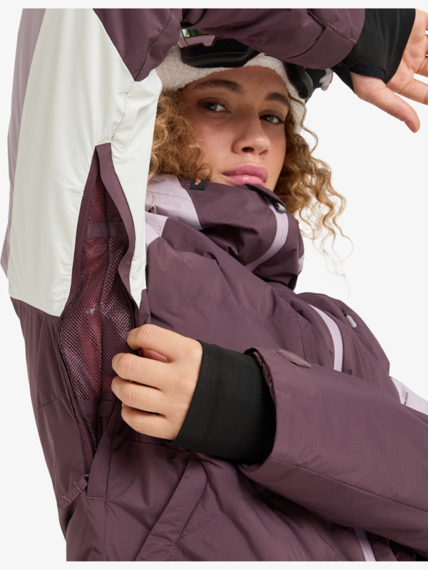 6 Luna Frost 20K - Veste de snow technique pour Femme Rouge ERJTJ03508 Roxy