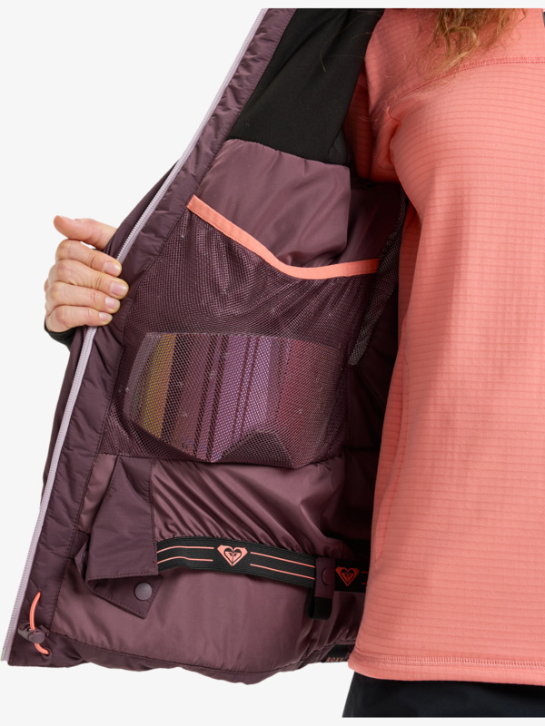 9 Luna Frost 20K - Veste de snow technique pour Femme Rouge ERJTJ03508 Roxy
