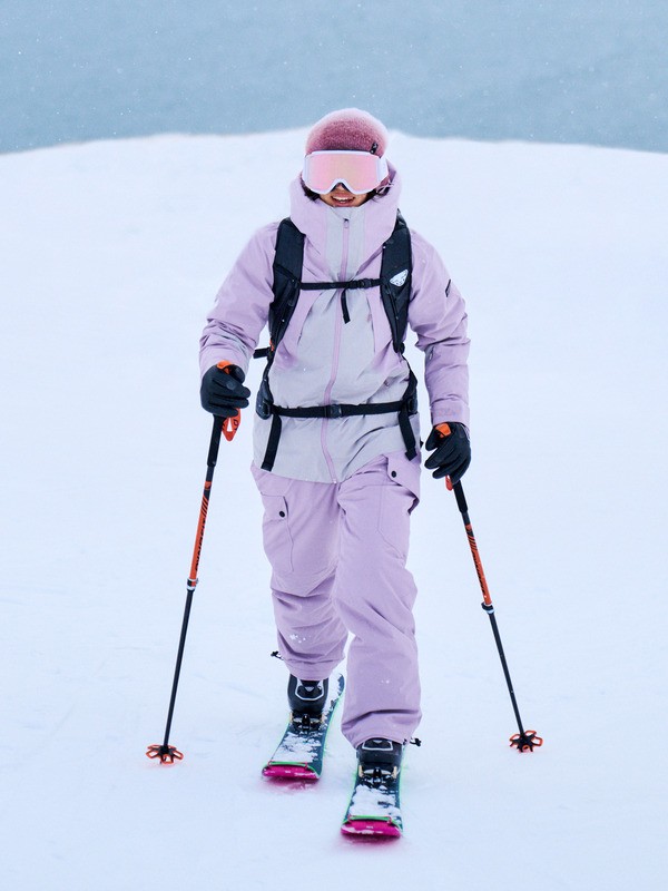 roxy, Wild Twist 20K - Veste de snow technique pour Femme, NIRVANA (pjq0) 0 Wild Twist 20K - Veste de snow technique pour Femme Violet ERJTJ03513 Roxy