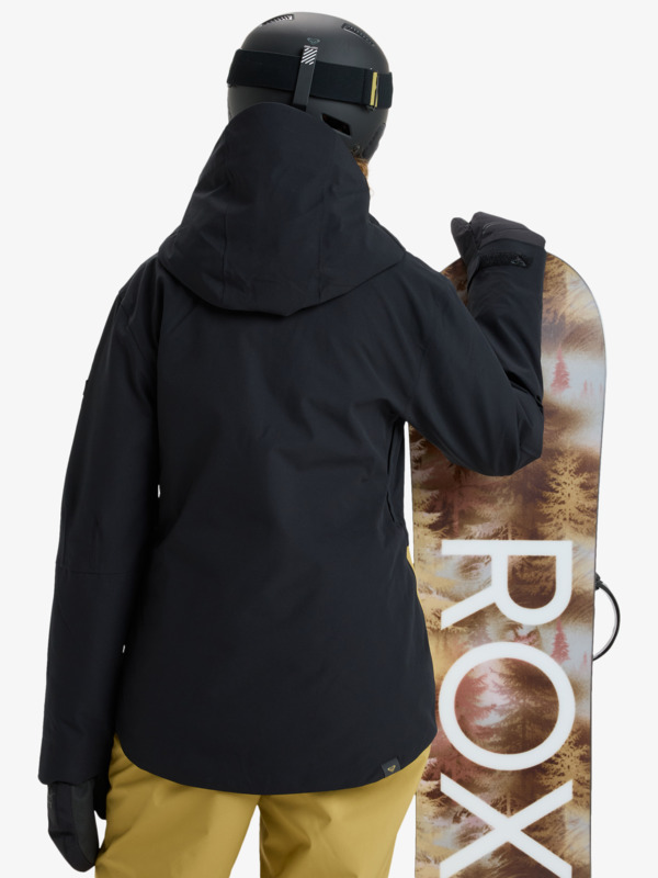 3 Wild Twist - Technical Snow Jacket for Women Black ERJTJ03513 Roxy