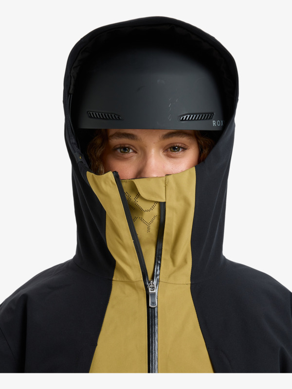5 Wild Twist - Technical Snow Jacket for Women Black ERJTJ03513 Roxy
