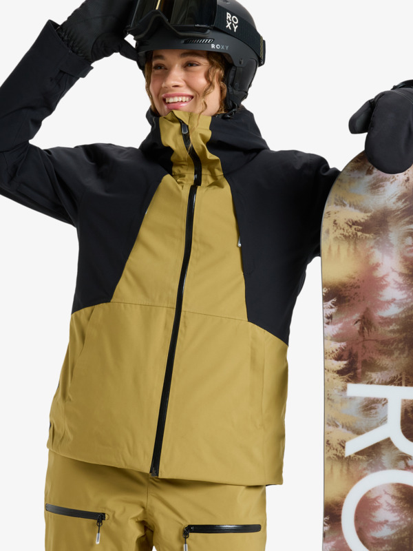 0 Wild Twist - Technical Snow Jacket for Women Black ERJTJ03513 Roxy