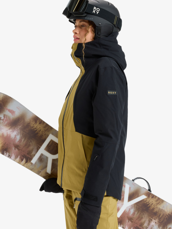 1 Wild Twist - Technical Snow Jacket for Women Black ERJTJ03513 Roxy