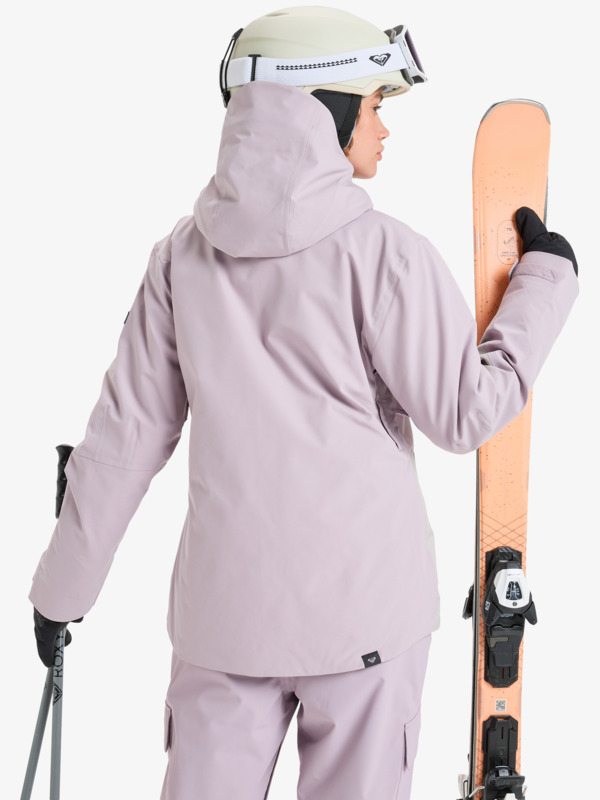 3 Wild Twist - Technical Snow Jacket for Women Purple ERJTJ03513 Roxy