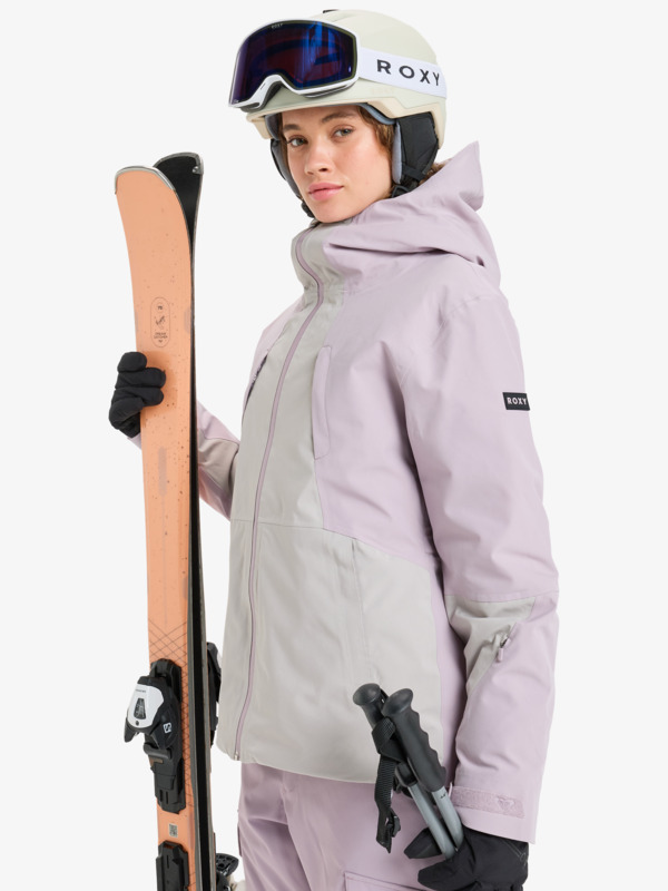 1 Wild Twist - Technical Snow Jacket for Women Purple ERJTJ03513 Roxy