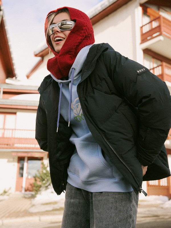 2 Alofted Puffy - Giacca da snow imbottita da Donna Black ERJTJ03514 Roxy