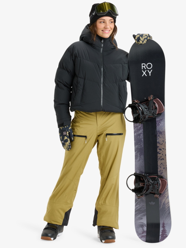 2 Alofted Puffy - Technical Snow Jacket for Women Black ERJTJ03514 Roxy