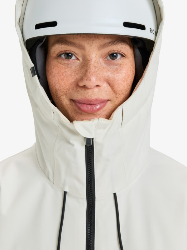 5 Stated - Technical Snow Jacket for Women White ERJTJ03515 Roxy