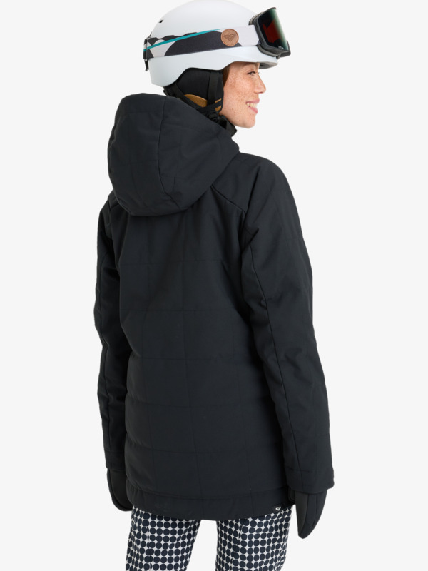 3 Radiant Lines Overhead - Technical Snow Jacket for Women Black ERJTJ03517 Roxy