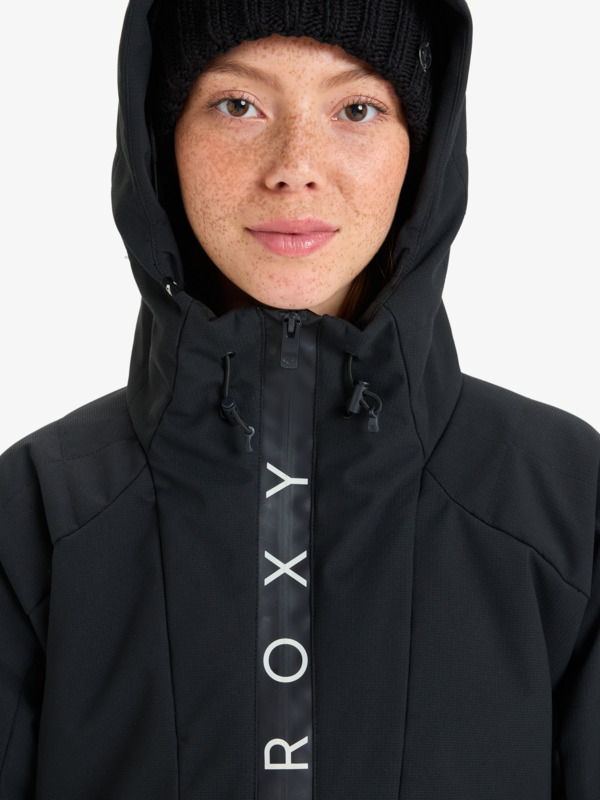 5 Radiant Lines Overhead - Technical Snow Jacket for Women Black ERJTJ03517 Roxy
