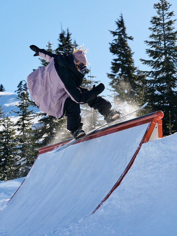 1 Respective - Technical Snow Jacket for Women Purple ERJTJ03518 Roxy