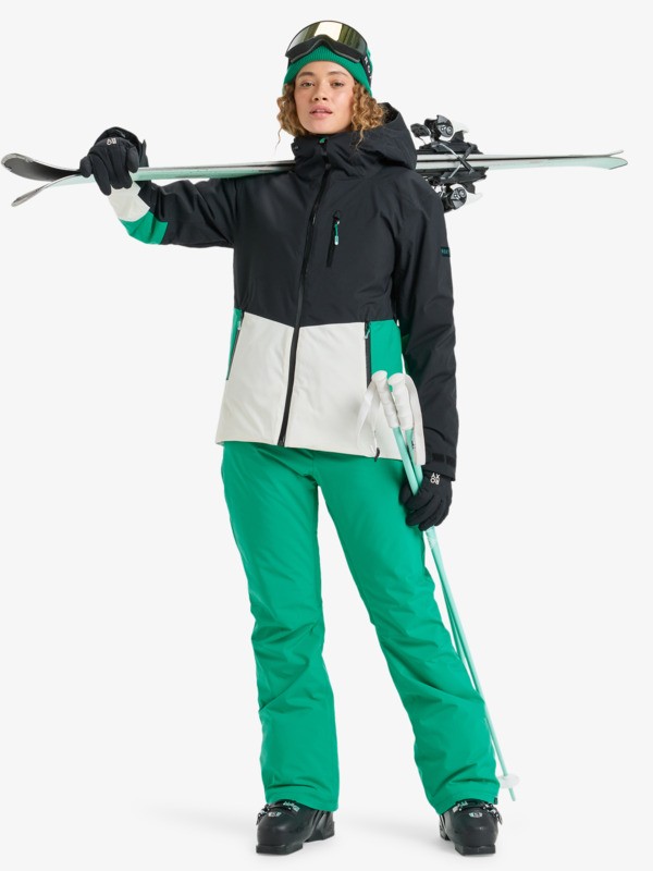 2 Stormdash - Technical Snow Jacket for Women Black ERJTJ03520 Roxy