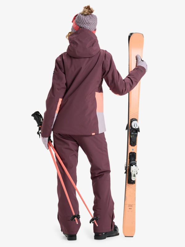 4 Stormdash - Technical Snow Jacket for Women Red ERJTJ03520 Roxy