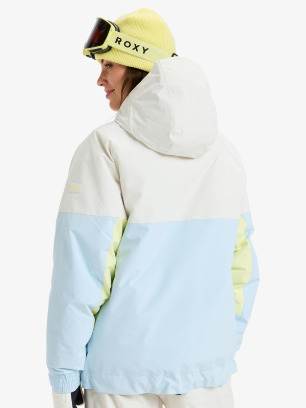 3 Cross Contour - Technical Snow Jacket for Women Blue ERJTJ03523 Roxy