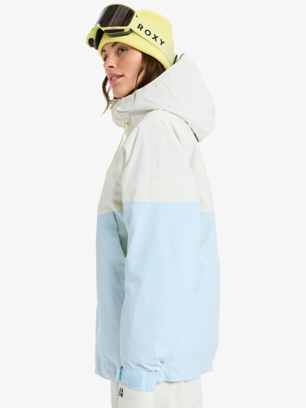 1 Cross Contour - Technical Snow Jacket for Women Blue ERJTJ03523 Roxy