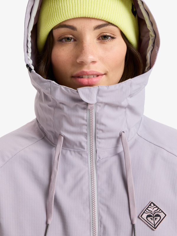 5 Cross Contour - Technical Snow Jacket for Women Purple ERJTJ03523 Roxy