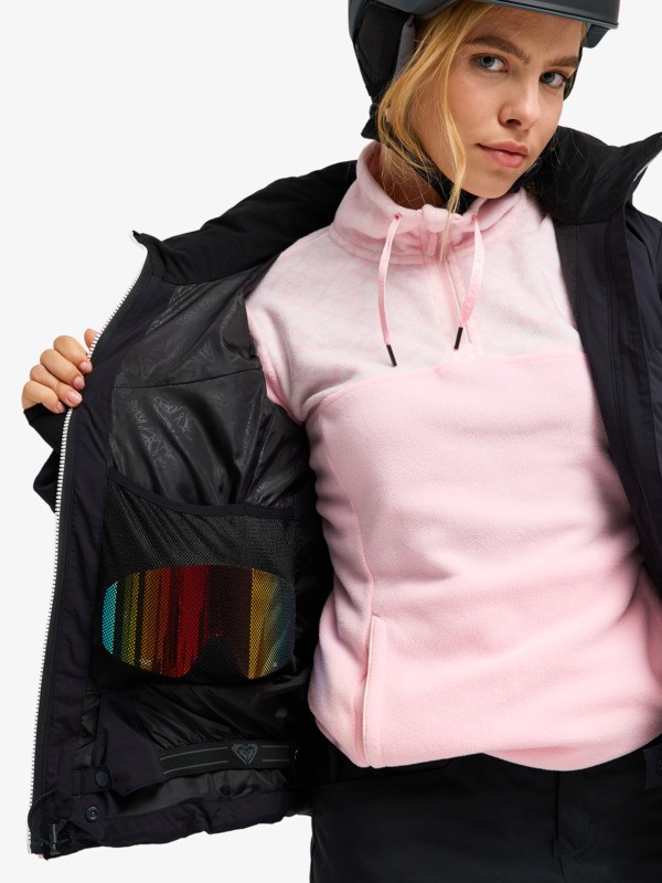 13 Snowdrift 15K - Technical Snow Jacket for Women Black ERJTJ03525 Roxy