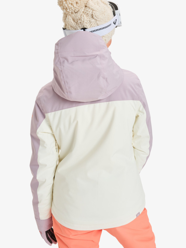3 Free Jet Block - Technical Snow Jacket for Women Purple ERJTJ03526 Roxy