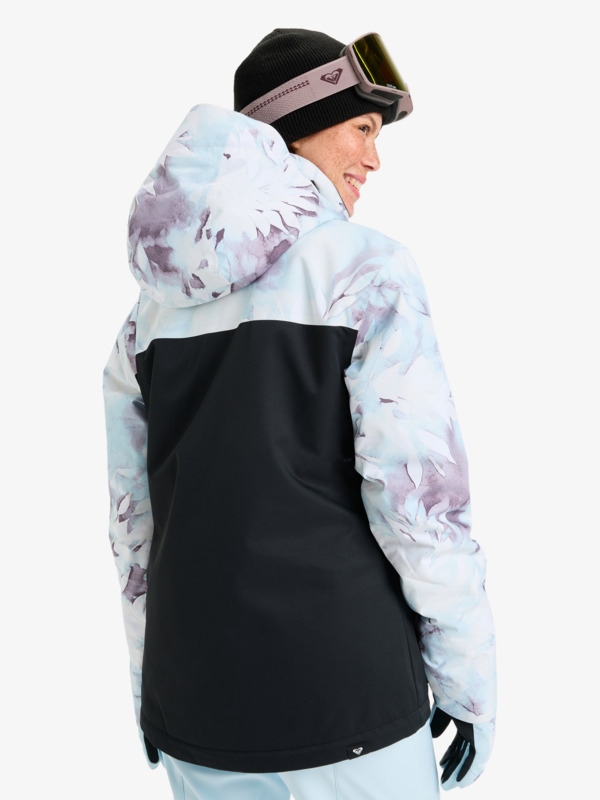 3 Roxy Jetty Block - Chaqueta técnica snow para mujer Azul ERJTJ03528 Roxy