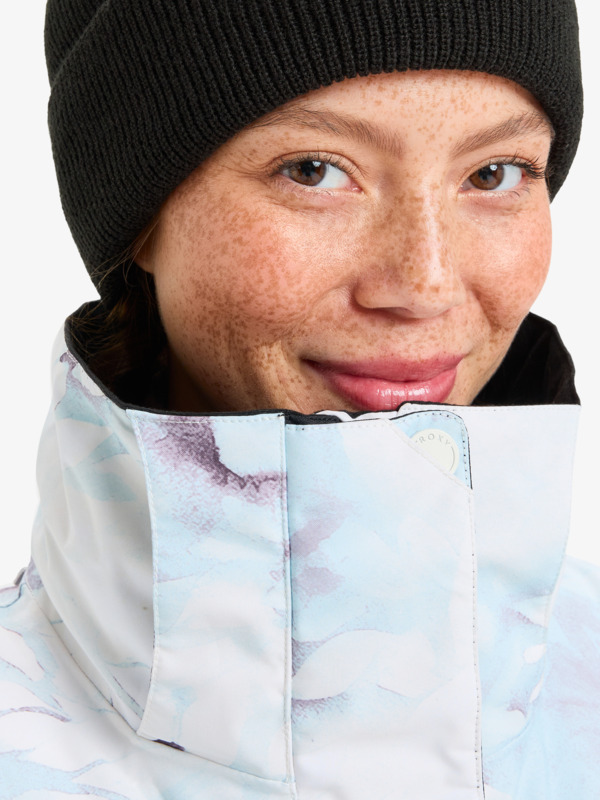 10 Roxy Jetty Block - Chaqueta técnica snow para mujer Azul ERJTJ03528 Roxy