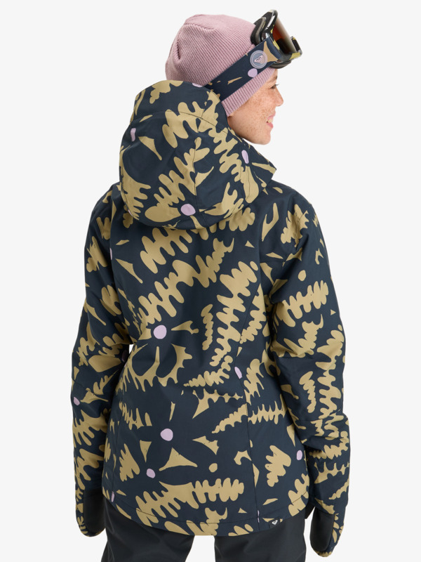 3 Roxy Jetty - Technical Snow Jacket for Women Beige ERJTJ03529 Roxy
