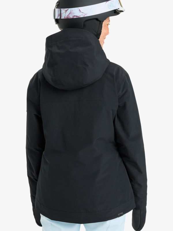 3 Brylee 10K - Funktionelle Snow-Jacke mit Kapuze für Frauen Schwarz ERJTJ03530 Roxy