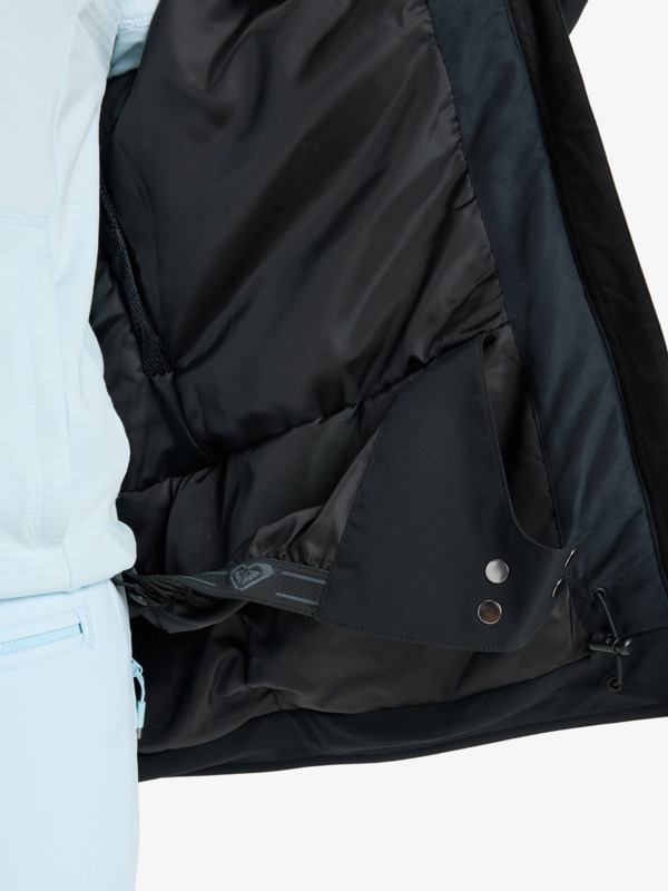 11 Brylee 10K - Funktionelle Snow-Jacke mit Kapuze für Frauen Schwarz ERJTJ03530 Roxy