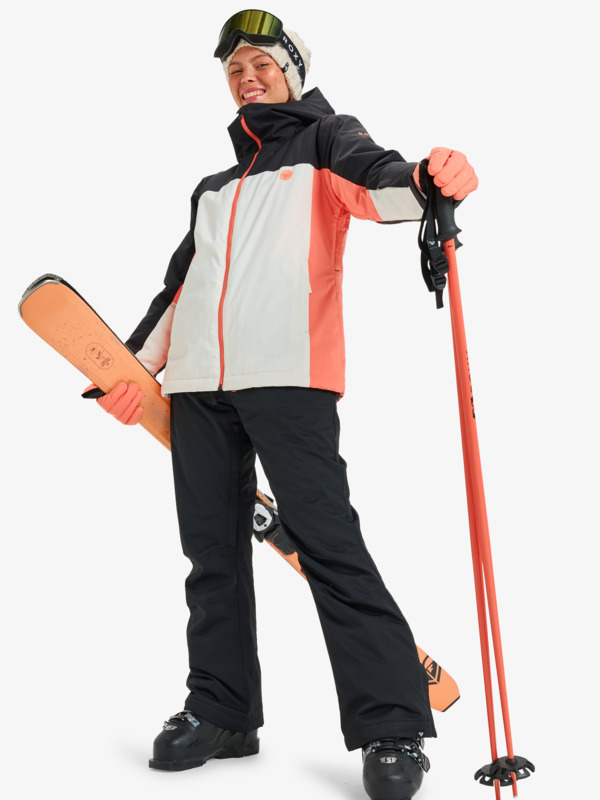 2 Galaxy - Technical Snow Jacket for Women Black ERJTJ03531 Roxy