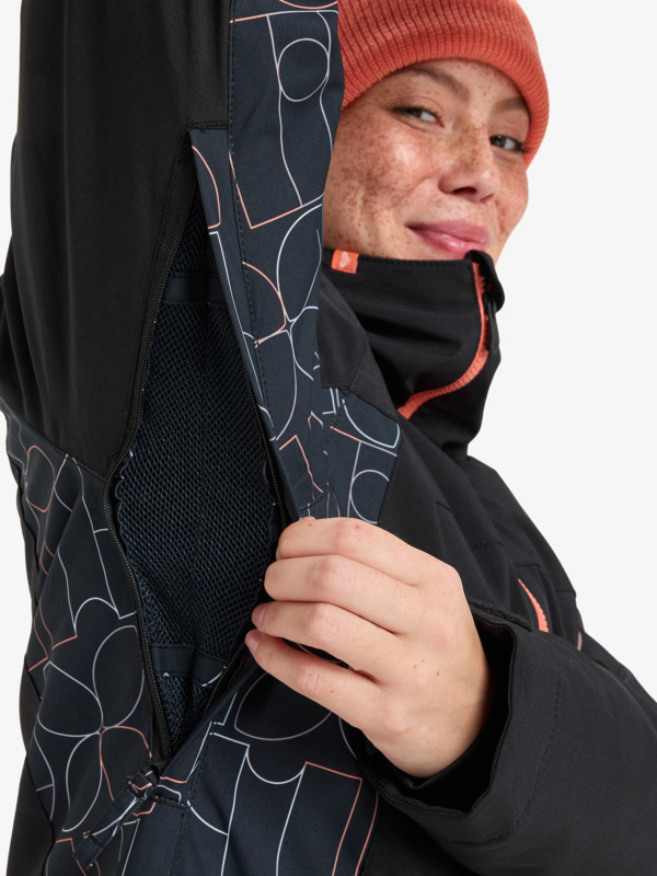 9 Galaxy - Technical Snow Jacket for Women Black ERJTJ03531 Roxy