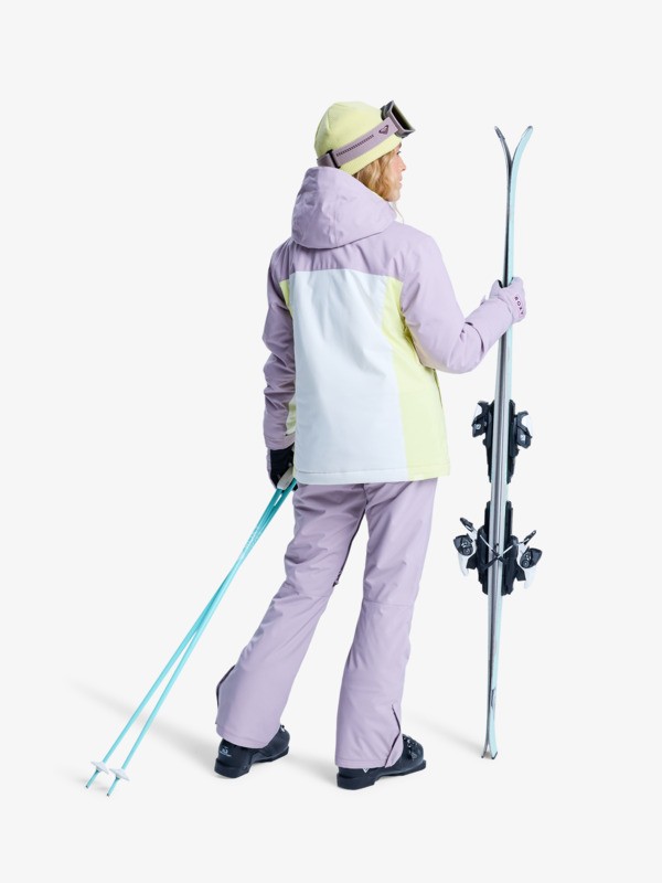 5 Galaxy - Technical Snow Jacket for Women Purple ERJTJ03531 Roxy
