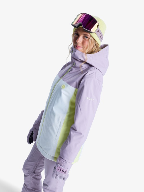 2 Galaxy - Technical Snow Jacket for Women Purple ERJTJ03531 Roxy