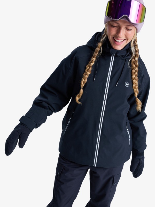 0 Landscape - Technical Snow Jacket for Women Black ERJTJ03532 Roxy