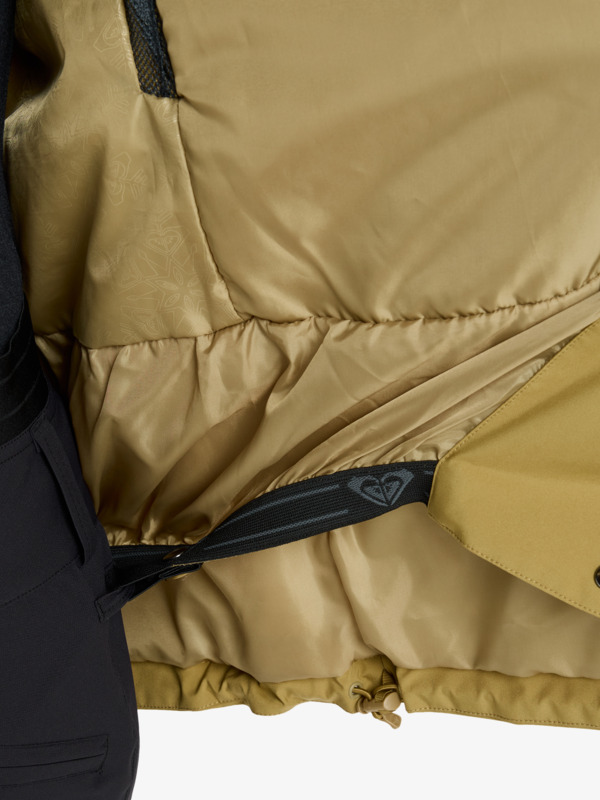 11 Landscape 10K - Veste de snow technique pour Femme Beige ERJTJ03532 Roxy