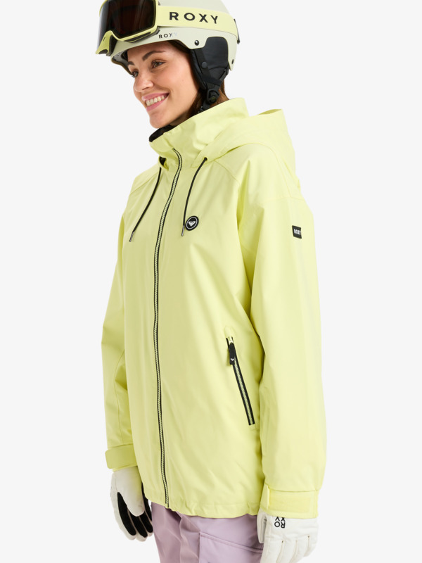 1 Landscape - Chaqueta técnica snow para mujer Amarillo ERJTJ03532 Roxy