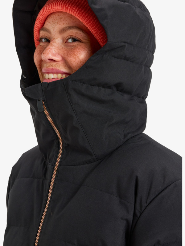 5 Snowyhill Puffy - Technical Snow Jacket for Women Black ERJTJ03535 Roxy