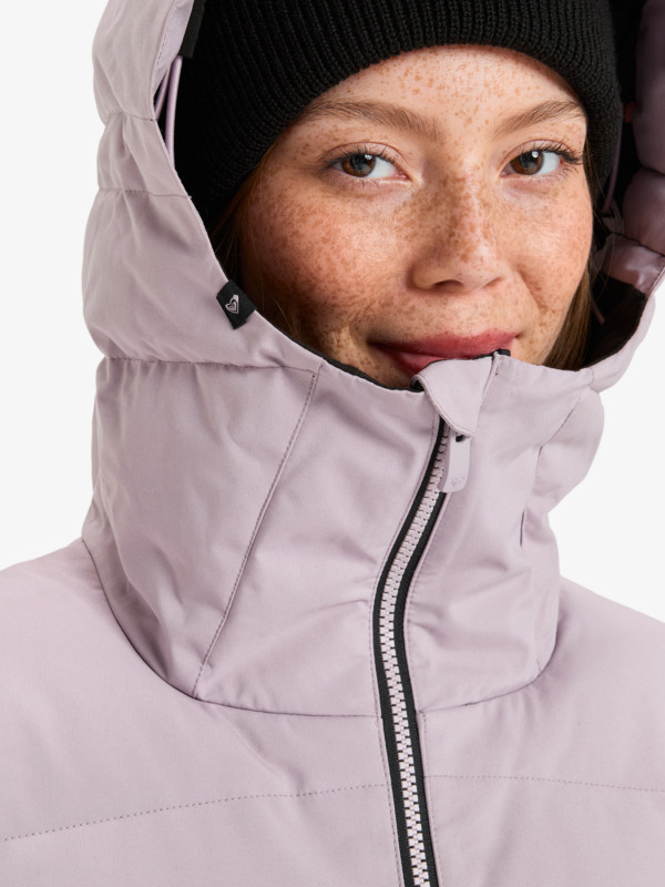5 Snowyhill Puffy - Technical Snow Jacket for Women Purple ERJTJ03535 Roxy