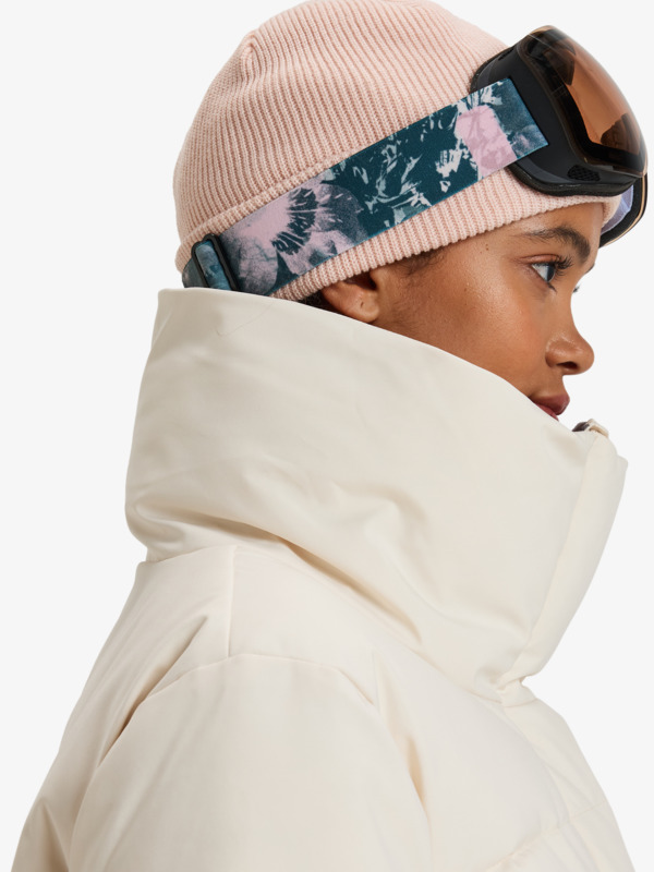 6 Snow Winter Rebel - Giacca da Snowboard da Donna Beige ERJTJ03540 Roxy