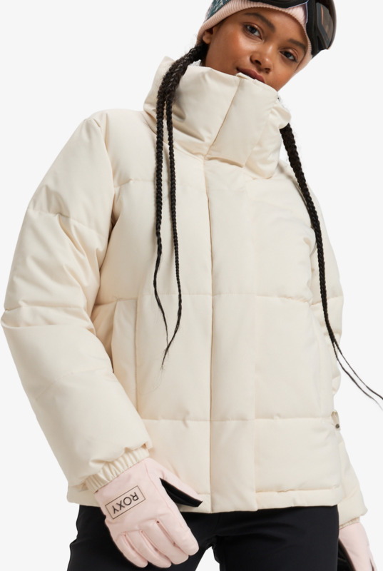 0 Snow Winter Rebel - Giacca da Snowboard da Donna Beige ERJTJ03540 Roxy