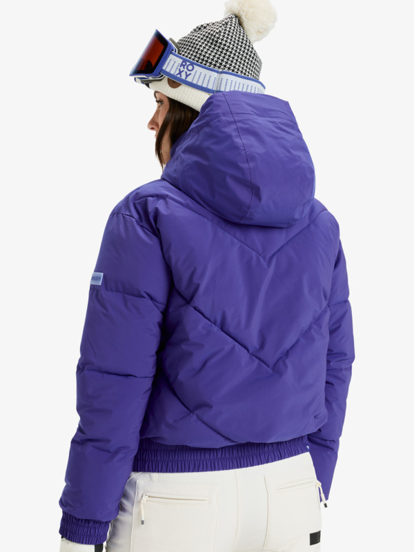 3 Snow Shimmer 10K - Funktionelle Snow-Jacke mit Kapuze für Frauen Violett ERJTJ03544 Roxy