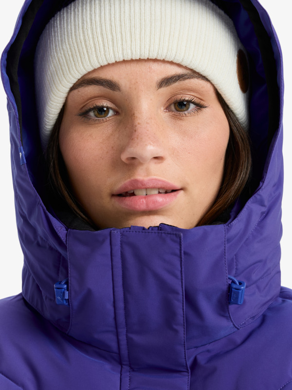 5 Snow Shimmer 10K - Funktionelle Snow-Jacke mit Kapuze für Frauen Violett ERJTJ03544 Roxy