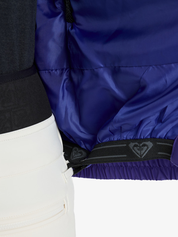 11 Snow Shimmer 10K - Funktionelle Snow-Jacke mit Kapuze für Frauen Violett ERJTJ03544 Roxy