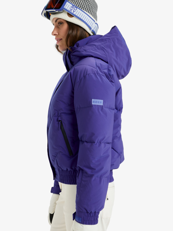 1 Snow Shimmer 10K - Funktionelle Snow-Jacke mit Kapuze für Frauen Violett ERJTJ03544 Roxy