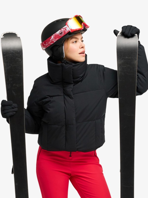 0 Snow Winter Rebel 10K - Veste de snow technique pour Femme Noir ERJTJ03545 Roxy