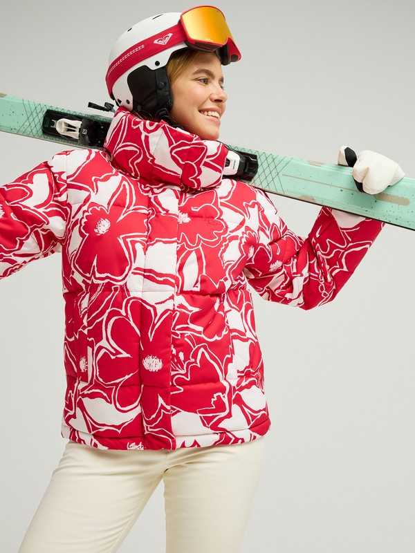 0 Snow Winter Rebel Vermelho ERJTJ03545 Roxy